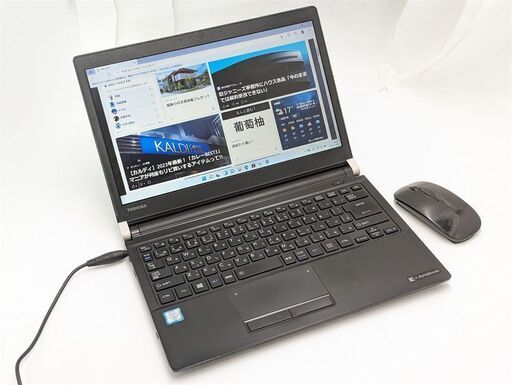 送料無料 新品無線マウス付き 高速SSD Windows11 13.3型 ノートパソコン 東芝 R73/A 中古良品 第6世代i7 16GB DVDRW 無線 Bluetooth Office