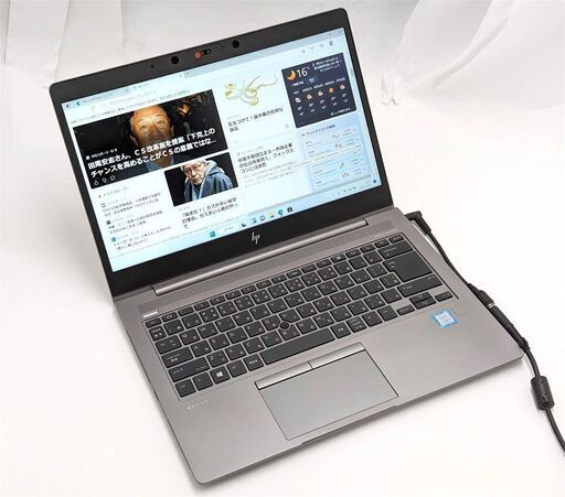 送料無料 SSD512 新品マウス付 14型 中古ノートパソコン HP ZBook 14u G5 第8世代i7 16GB 無線 Bluetooth カメラ Windows11 Office 保証付