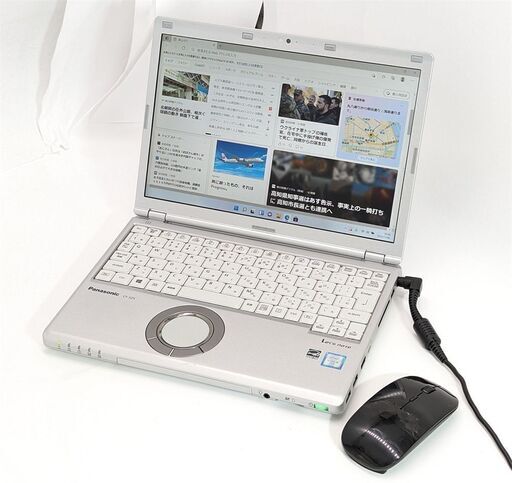 送料無料 新品マウス付き 高速SSD 12.1型 中古ノートパソコン Panasonic SZ5ADYMS 第6世代Core i5 8GB Bluetooth カメラ Windows11 Office