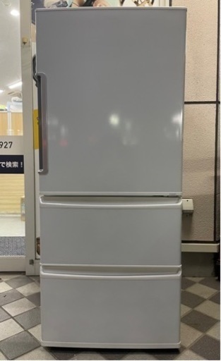 AQUA アクア 3ドア 冷凍冷蔵庫 272L AQR-271F(W) ホワイト 2017年製 ノンフロン冷凍冷蔵庫 フレッシュルーム 動作品 直接取引大歓迎