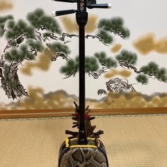 ③月❹日終了！沖縄三線！新品！　クルチ(黒木)  与那城型　本皮本張り①