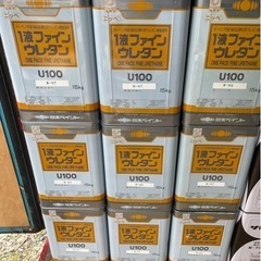 塗料　１液ファインウレタン　N-87  ８缶 塗料 1液ファインウレタン N-87 8缶