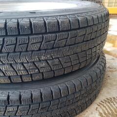 アセチレン、酸素ガスボンベ、切断機-ダンロップ Winter MAX デジタイヤ 175/80 R16 ジムニーホイールセット 8分目 2017年