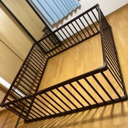 木製　ベビーゲート　サークル