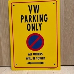 Volkswagen パーキング　パネル　未使用！