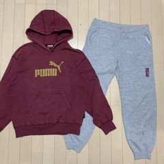 PUMA プーマ パーカー&スウェット セットアップ メンズLサイズ