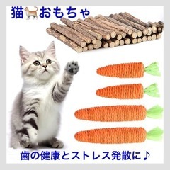 ⭐️新品・未使用⭐️猫おもちゃ　またたび・にんじん