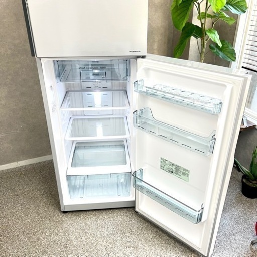 ☑︎ご成約済み HITACHI 大きめ2ドア冷蔵庫 230L✨ 大人のメタリックシルバー 2019年製⭕️