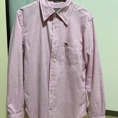 アバクロ　ピンク　長袖シャツ