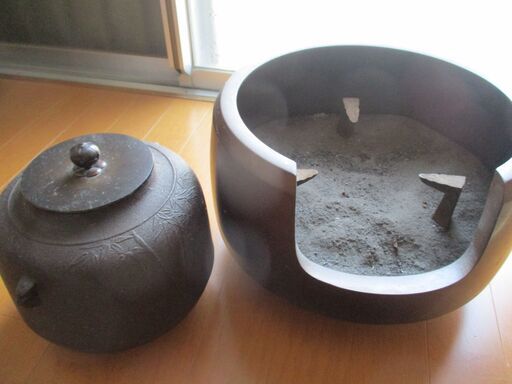 風炉釜五徳セット　茶道具　茶道
