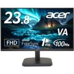 Acer スタンダードモニター 23.8インチ VA 非光沢 フ...
