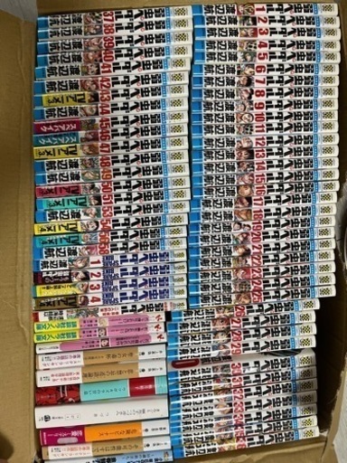 弱虫ペダル 1〜58巻(52.57巻抜け)スペアバイク1〜4巻、小説版セット