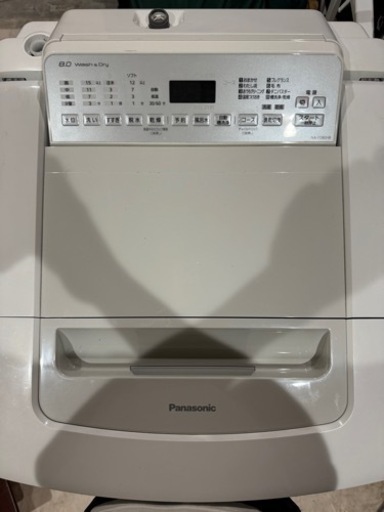 ☆春日市昇町☆Panasonic 電気洗濯乾燥機 NA-FD80H8 2021年製 8.0kg☆動作確認済み☆