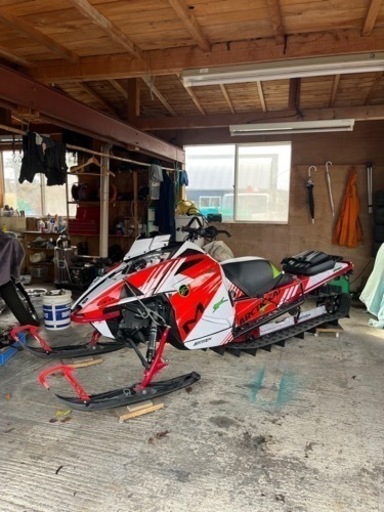 緊急値下げ！スノーモービル美車！Arcticcat M8000 HARDCORE alpha one アークティックCAT アルファ 800 m8000 4311ODO