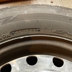 ノーマルタイヤ（鉄ホイール付き）195/65R15 91H