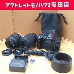 Nikon D3000 VR ダブルズームキット 1020万画素...