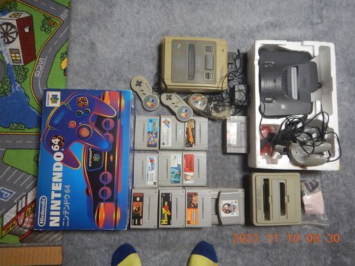 任天堂64、ゲーム機　ソフト　その他　すべて買ってくれる方。