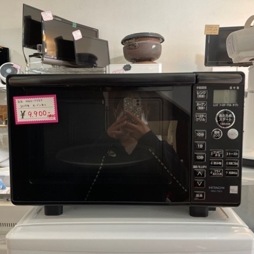 大人気色❤️‍ 日立 オーブンレンジ MRO-T5E5 ブラック 2019年製 電子レンジ HITACHI
