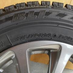 スタッドレスタイヤ ホイール4本セット 175/70R14