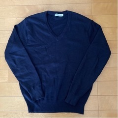 スクールセーター　150㎝　紺色　セーター　制服