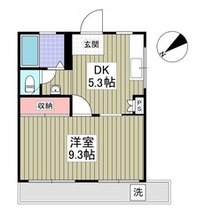 ✨『1DK』横浜市鶴見区✨広めのお部屋‼️🤩 フリーレント1ヶ月...