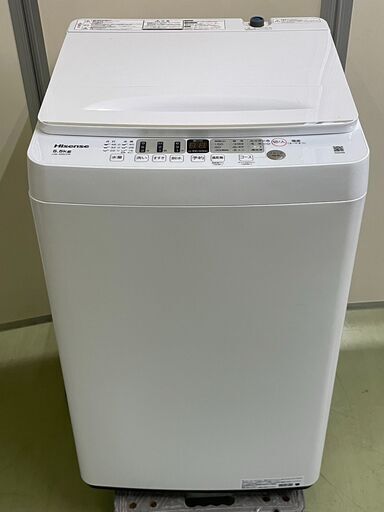 洗濯機 ハイセンス 5.5㎏ 2023年製 HW-55E2W