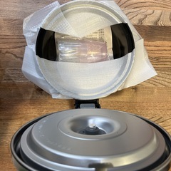 【ネット決済・配送可】新品ガス炊飯器