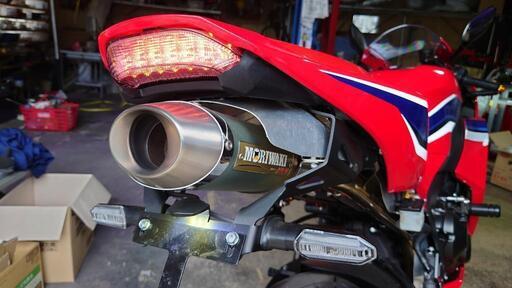 CBR600RR 2BL-PC40 カスタム モリワキスリップオン TSRフェンダーレス