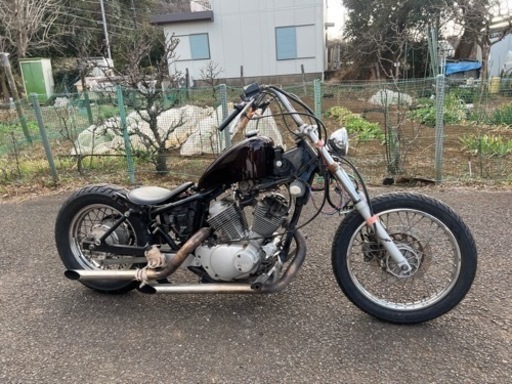 ビラーゴ250 カスタム途中