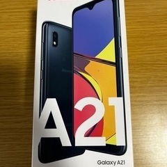 ★Galaxy A21 空箱