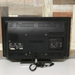 即日受渡❣️東芝REGZA32型Wチューナー HDMI×2端子12500円