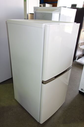 55【キレイめ】U-ING ユーイング 123L 2ドア冷凍冷蔵庫