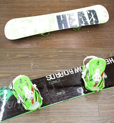 札幌発 HEAD ヘッド スノーボード 板 COURSE X 158cm / ビンディング