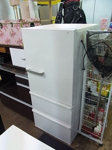 AQUA　アクア　ノンフロン冷凍冷蔵庫　272L　AQR-27K　ホワイト　3ドア冷蔵庫　2020年製