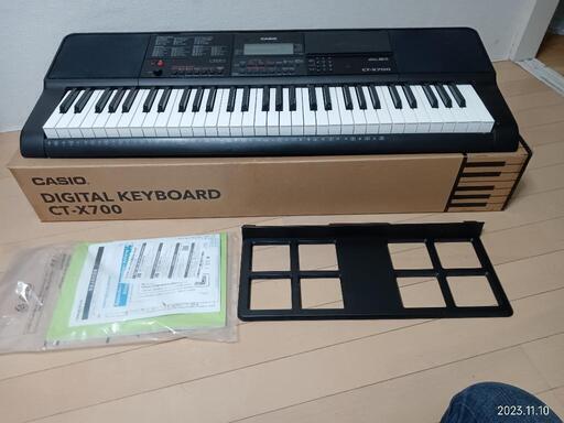 電子楽器 CASIO DIGITALKEYBOARD CTX700