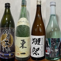 日本酒、焼酎4点セット