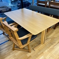 N491★ダイニング４点セット★ダイニングテーブル★幅1600ｍｍ