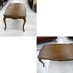 (2408A⑦)カリモク◆センターテーブル◆W74.5cm◆ルイXV◆猫脚 2408A⑦)カリモク◇センターテーブル◇W74.5cm◇ルイXV◇猫脚