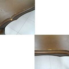 カリモク ロココ調 センターテーブル 木製 猫脚 幅123.5㎝ karimoku