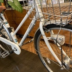 後輪タイヤ・後輪チューブ新品！】LEDオートライト 内装3段 27インチ自転車
