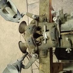 藁編み機、わら編み機、レトロ道具