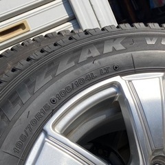 E24キャラバン ブリザック VL1 ブリヂストン 15インチ ハイエース