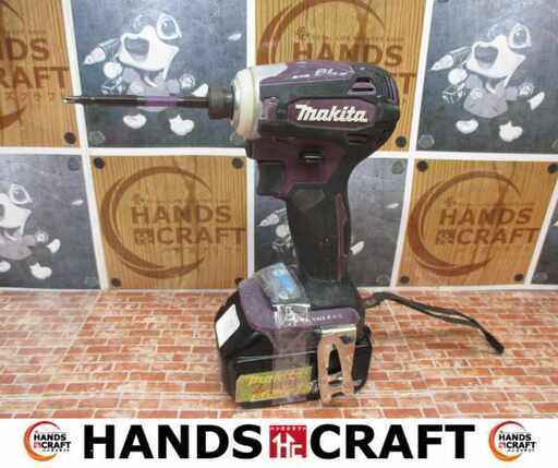makita マキタ TD172D インパクトドライバ 18V 本体＋バッテリー 中古品 【ハンズクラフト宜野湾店】