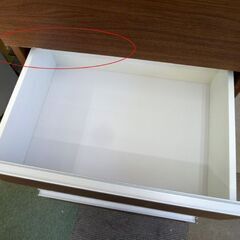 幅54㎝ キッチンボード 奥行40×高さ181㎝ スリム 食器棚 レンジボード キッチン収納 ブラウン 茶 札幌 北20条店