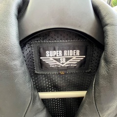 売れました】SUPER RIDER ライダース レザージャケットLL マッド 