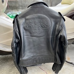売れました】SUPER RIDER ライダース レザージャケットLL マッド 
