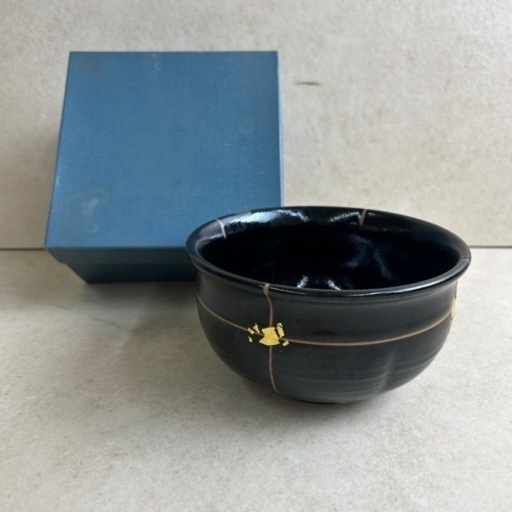 d1110506 宗家 源吉兆庵 漆器 和食器 茶道具 食器 黒茶碗 日用品 未使用品 岡山 当時物 箱付き インテリア 現状品 中古品