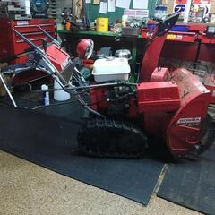 ジャンク　4年放置　ホンダ除雪機　HS80JS クローラー極上　部品取り　レストア用 ジャンク 4年放置 ホンダ除雪機 HS80JS クローラー極上 部品取り