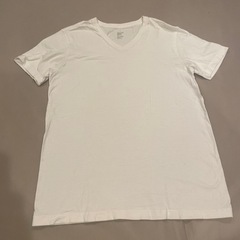 無印良品　白Tシャツ　半袖　Lサイズ
