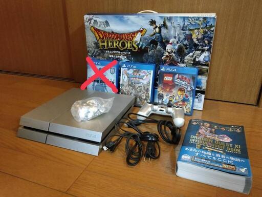 中古☆PS4 500GBドラゴンクエスト メタルスライムエディション本体・付属品のみ